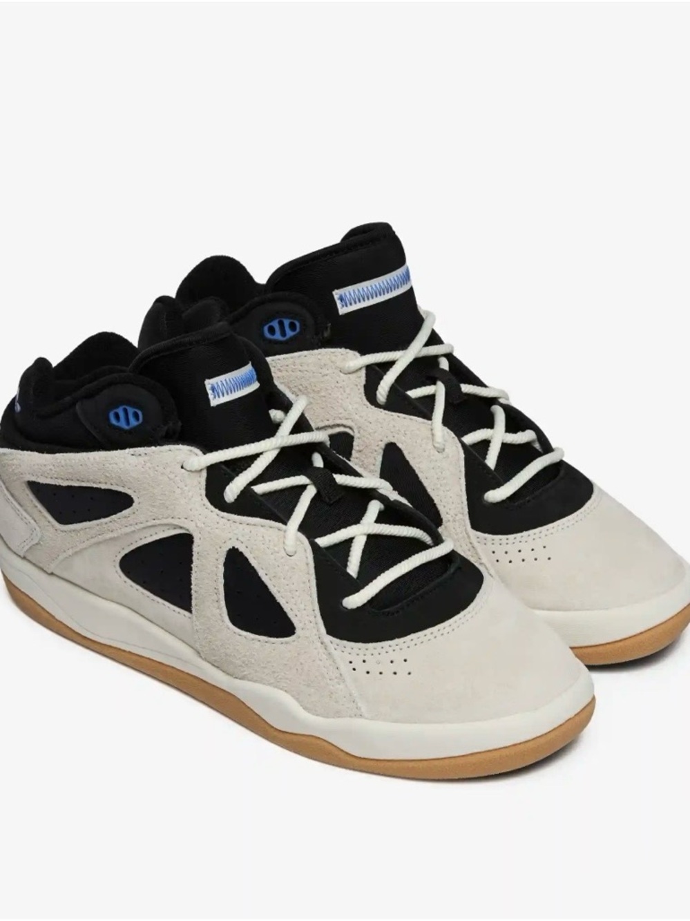 adidas Badbo 1.0 Black Rise Sneaker - Off White, Core Black, Gum